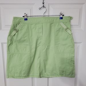 Christopher & Banks 100% Cotton Cargo Skirt